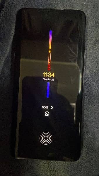 one plus 7pro 8+5/256 with original charger, cover and UV protractor 9