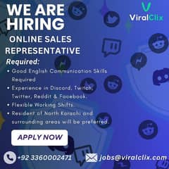 Online Sales Representative