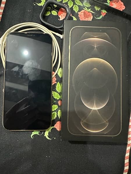 IPhone 12Pro Max Gold 128gb PTA Approved 9