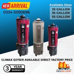 Climax Gas geyser Electric geyser hybrid geyser available factory prie