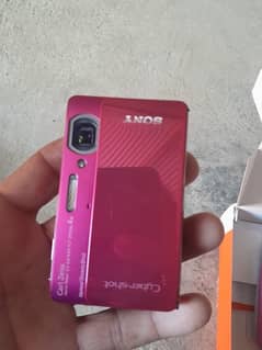 Rare pink sony cybershot camera