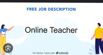 Application for online teaching job