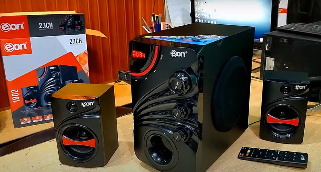 "High-Quality Eon 1902 Bluetooth Multimedia Speaker 0