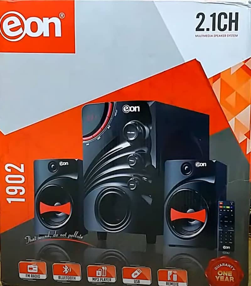 "High-Quality Eon 1902 Bluetooth Multimedia Speaker 3