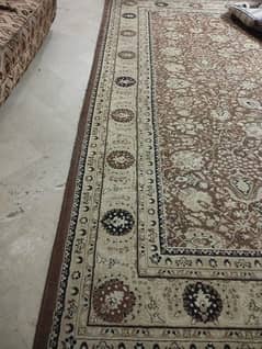 turkish carpet brown colour 10/13 ft for sale