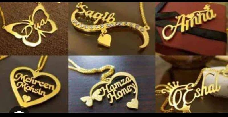 Customize Name Lockets 6