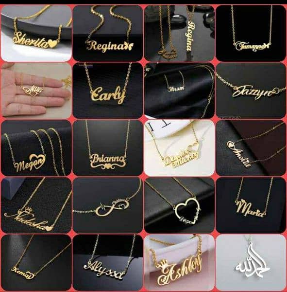 Customize Name Lockets 11