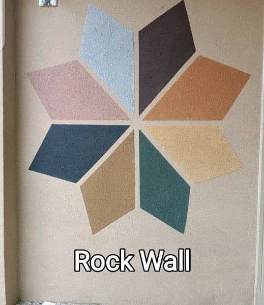 Rock Wall Garafi paint Karigar 8