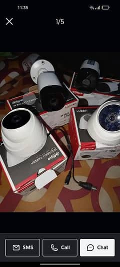 Dahua cameras/Hikvision cameras and installation 5mp/2mp