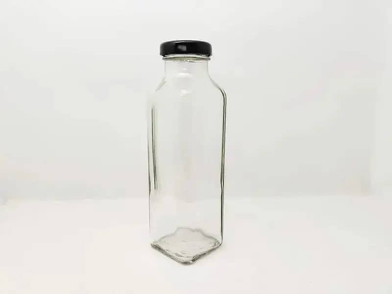 Glass Bottles, Glass Jars|Square glass jar|Hexagon jar|Round glass ja 15