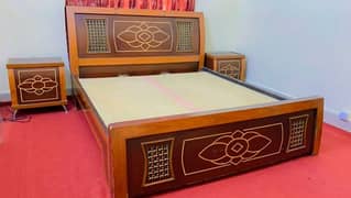 wooden bed set at lowest price