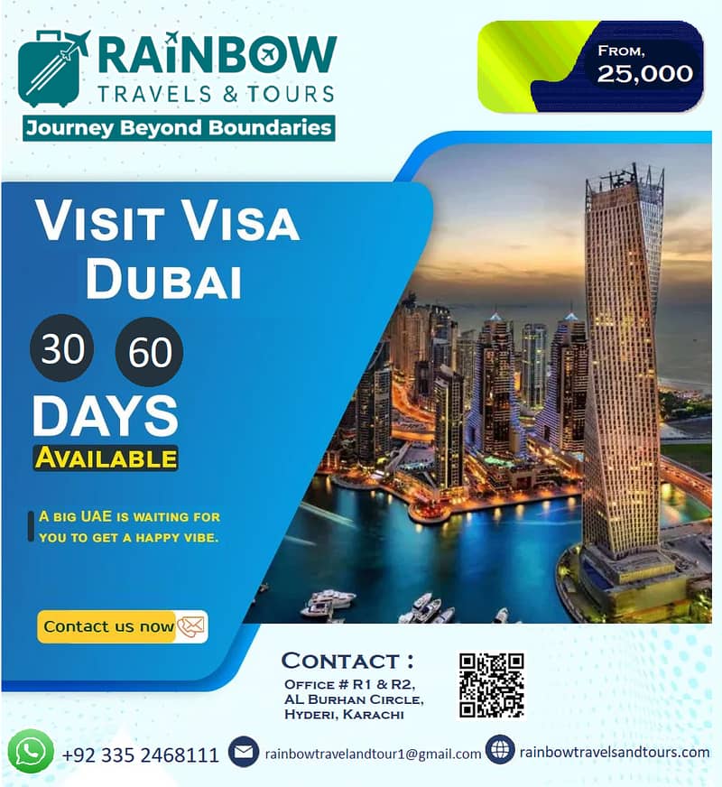 China Visa & Dubai Visa, Standard & Done Base, Umrah Visa Travel