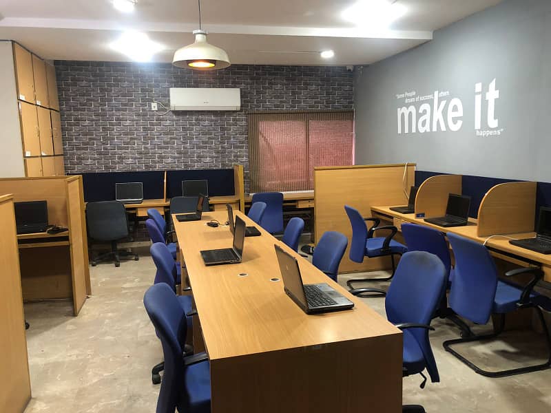 1000 sq ft fully furnished office near Business avenue 24*7 5