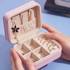 Premium Leather Jewellery Box – Perfect for Travel & Home Storage