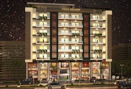 Town Square 1 Bedroom Luxury Apartments For Sale in Islamabad.