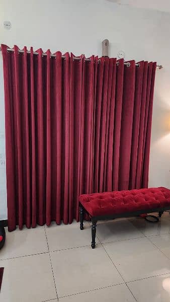 Velvet Curtains 1