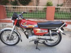 HONDA CG-125cc Model 07/07/2020 Karachi Number 1st Owner.