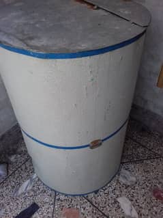 khanba wheat storage drum