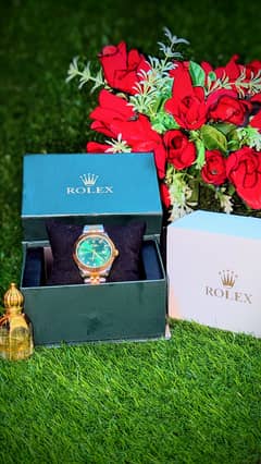 Watch / Rolex Green Dial datejust watch for Sale / Men's Watch