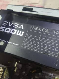 EVGA Branded 500W Gaming PSU Power Supply 80+