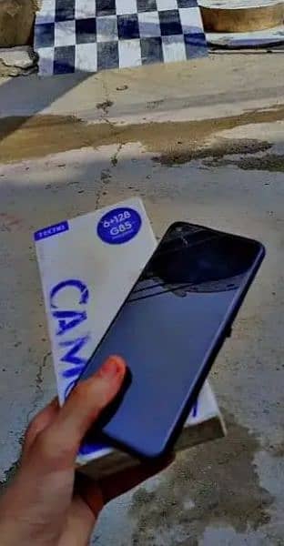 tecno camon 17 with box 2