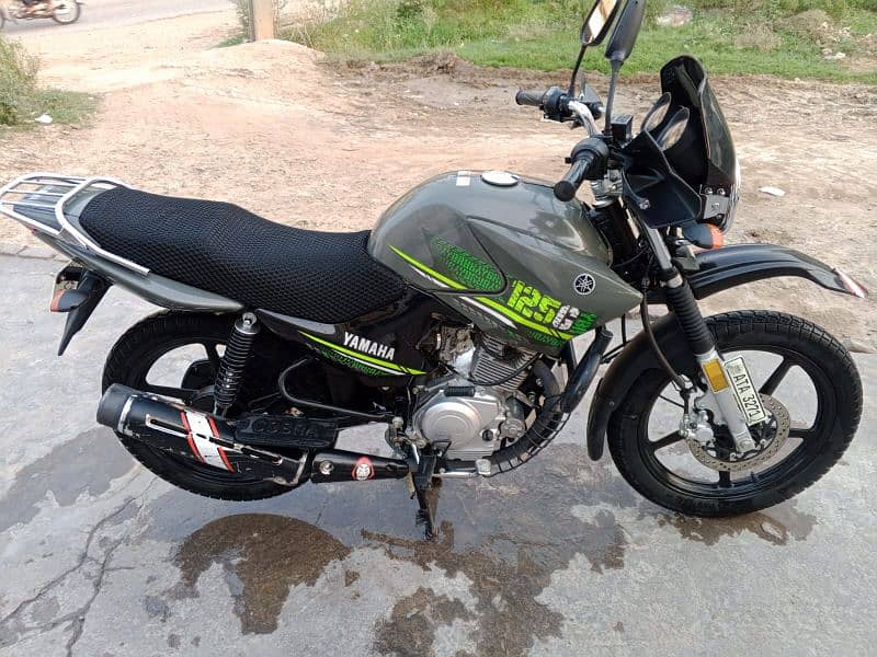 yamaha ybr 125 g lush condition like aa ne bike urgent sale 1