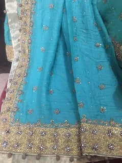 Bridal dress sea green