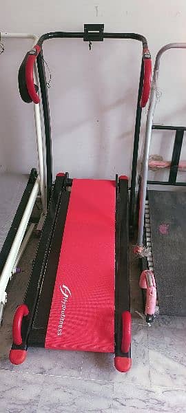 manual treadmill walking machine running jogging exercise gym 1