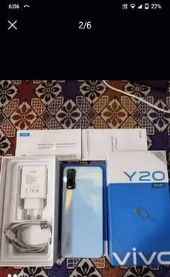 vivo Y20 10/9 condition all ok beautiful phones