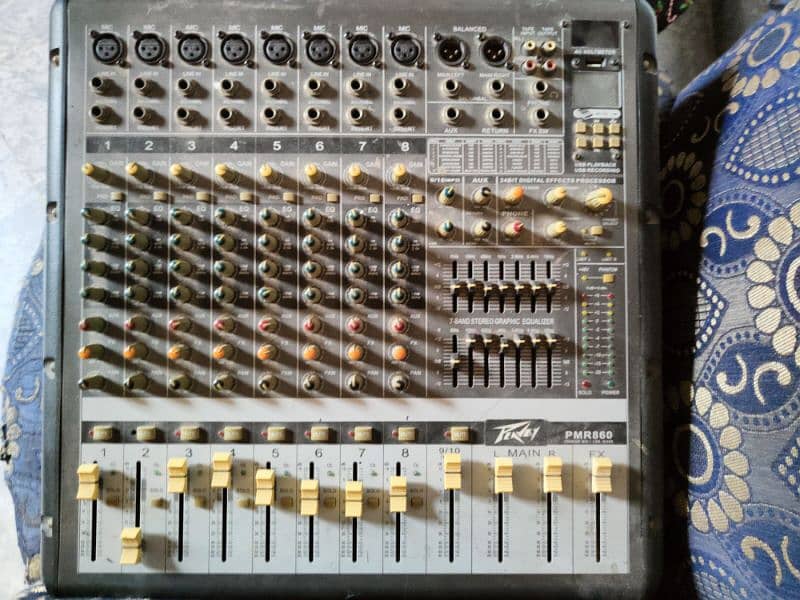 peavey pmr 860 audio mixer 0