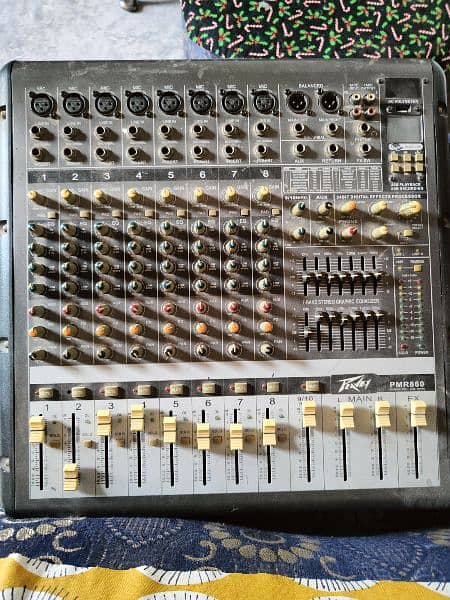 peavey pmr 860 audio mixer 1