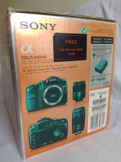 SONY AX 100 DSLR CAMERA