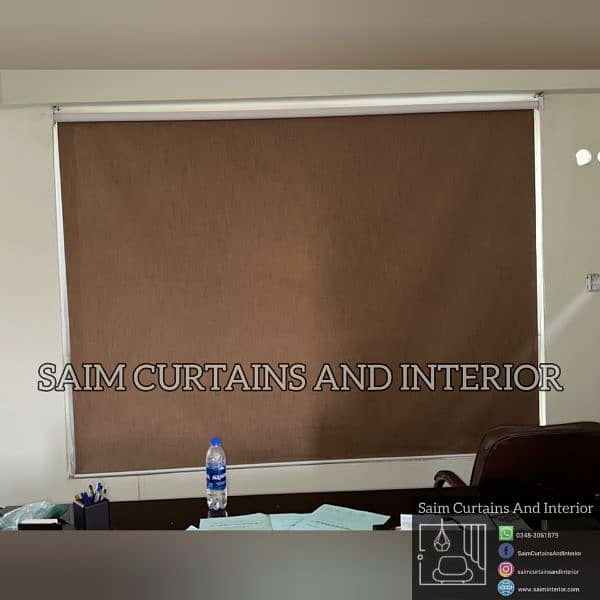 New Fancy Design Roller Blinds, Saim Interior 1