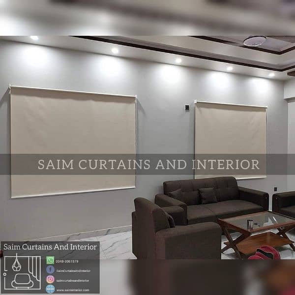 New Fancy Design Roller Blinds, Saim Interior 4