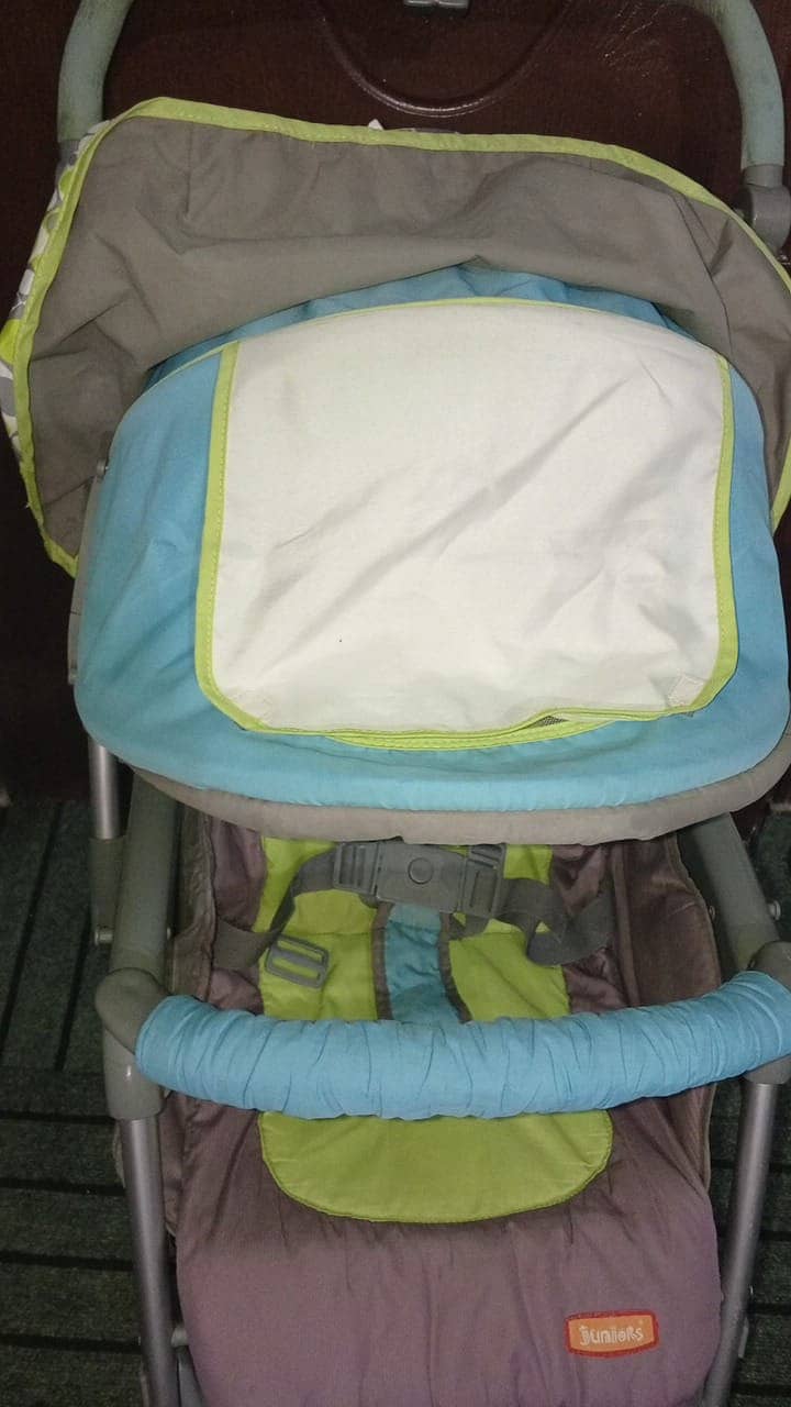 Original JUNIORS Brand Double sided Pram 1