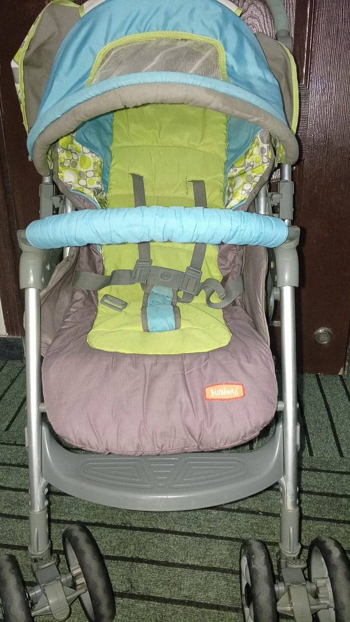 Original JUNIORS Brand Double sided Pram 2