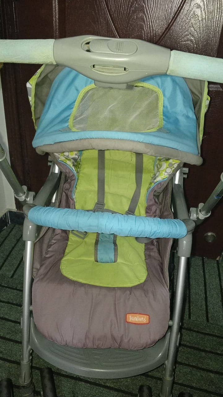 Original JUNIORS Brand Double sided Pram 3