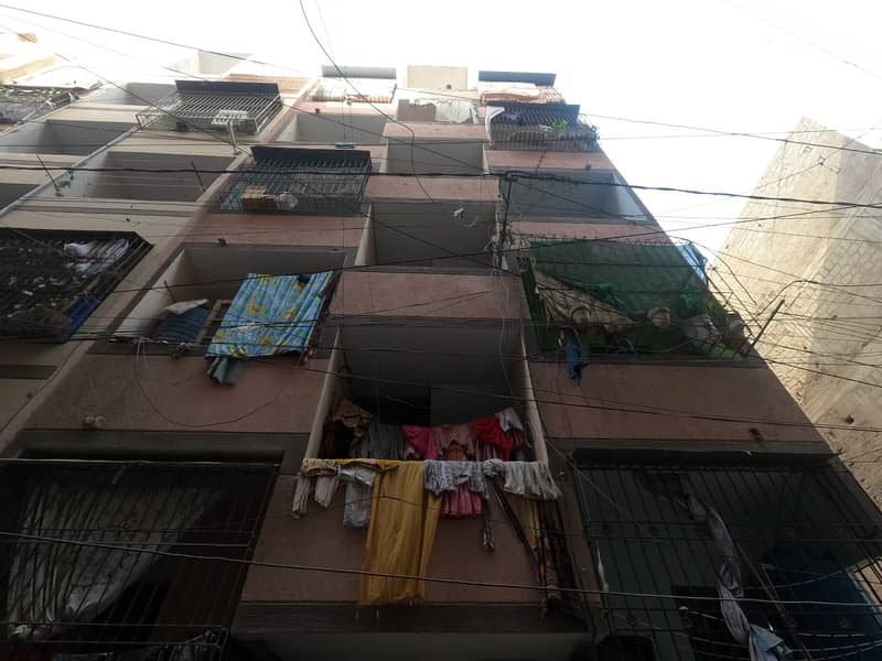 Prime Location Allah Wala Town 450 Square Feet Flat Up For Sale 9