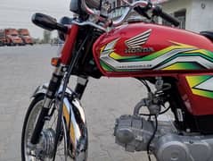 new motorcycle all Punjab number no folt