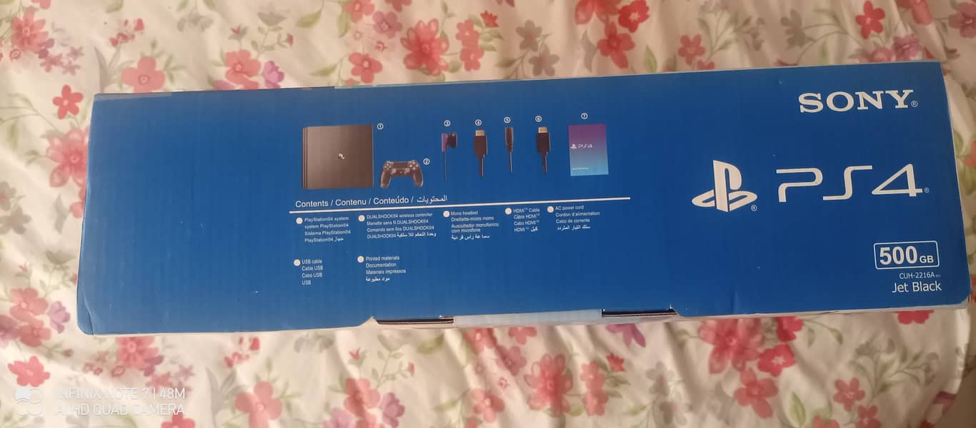 PS4 slim 500 GB non jail break version 1