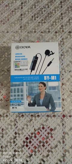 Used Boya by M1 mic for Video shooting