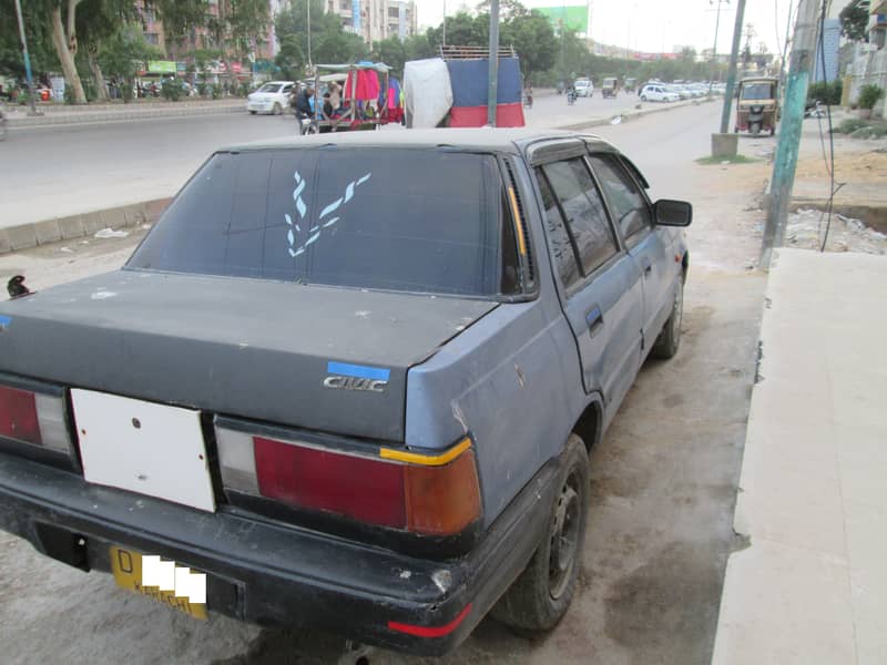 1985 Civic Car,.  O3OO, 2357.826 7