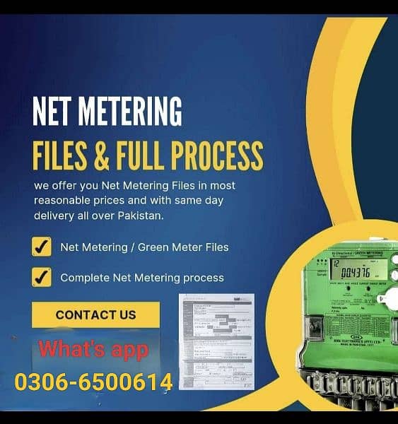 Net Metering Files & Mepco Meters 0