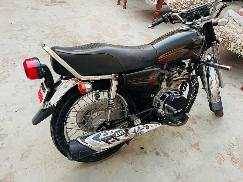 Hero 125  5gairs Total genuine parts install of honda 6