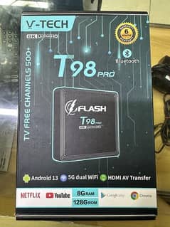 FLASH T98 Pro Android Tv Box