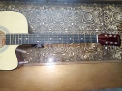 acoustic guitar 41 inches natural colour