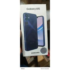 Samsung' Galaxy A15 box pack phone hai serious buyers rabbta kry