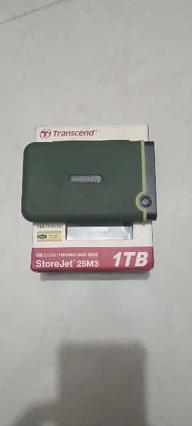 Transcend 1-Tb hard drive 2