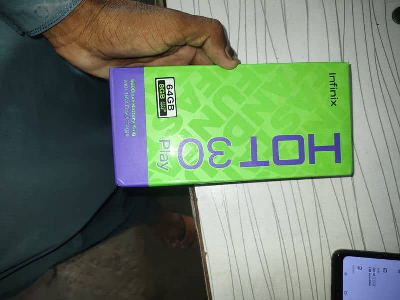 infinix hot30 play(4+4.65) 5