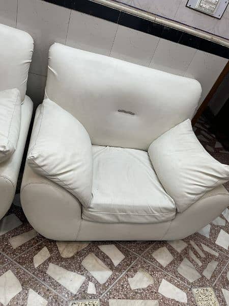 Sofa set 5 seater - leather sofa 03415779990 3